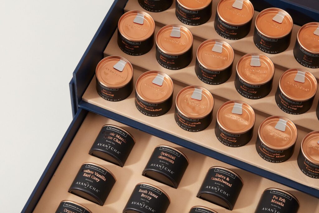 close up shot of ramadan collection tea gift