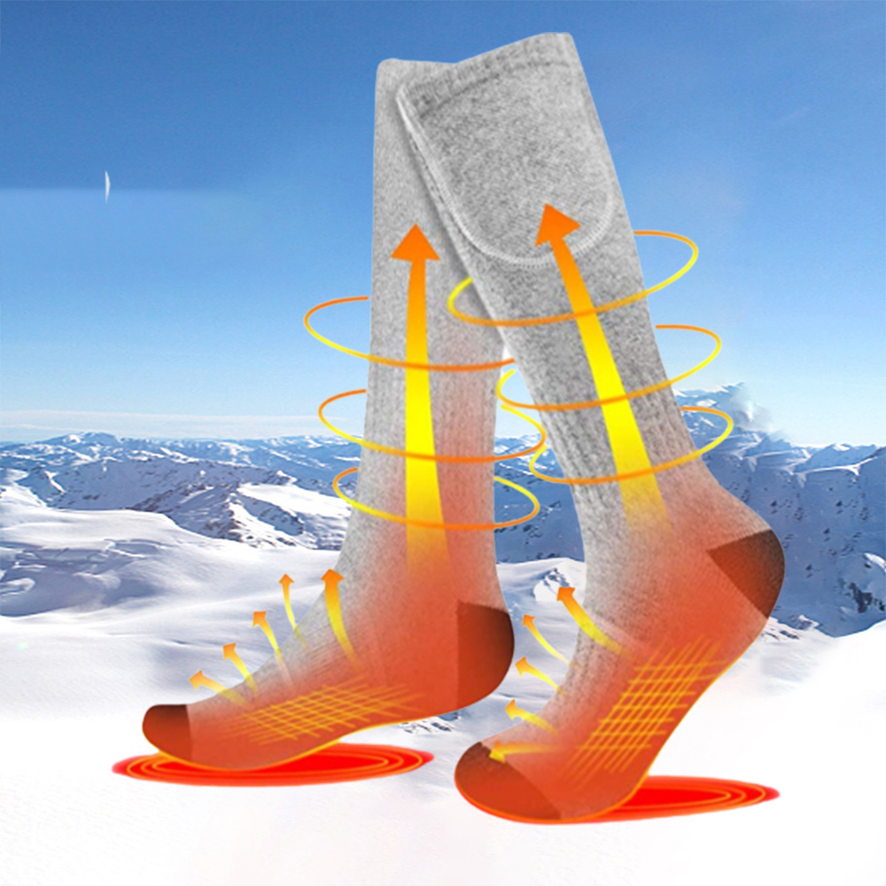 Jagute™ Winterfußwärmer Temperaturregulierung Aufladung Heizung Heizung warme Strümpfe Skisocken