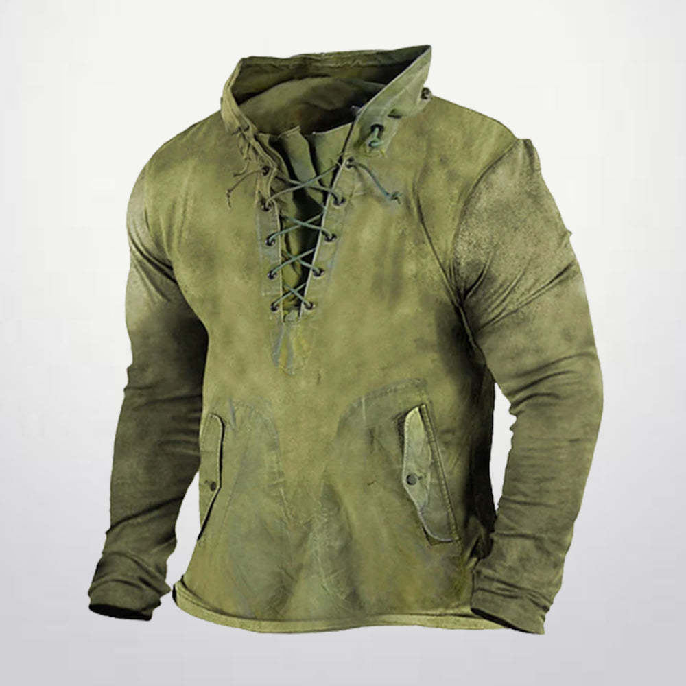 Jagute™ Pullover-Sweatshirt im Vintage-Stil für Herren