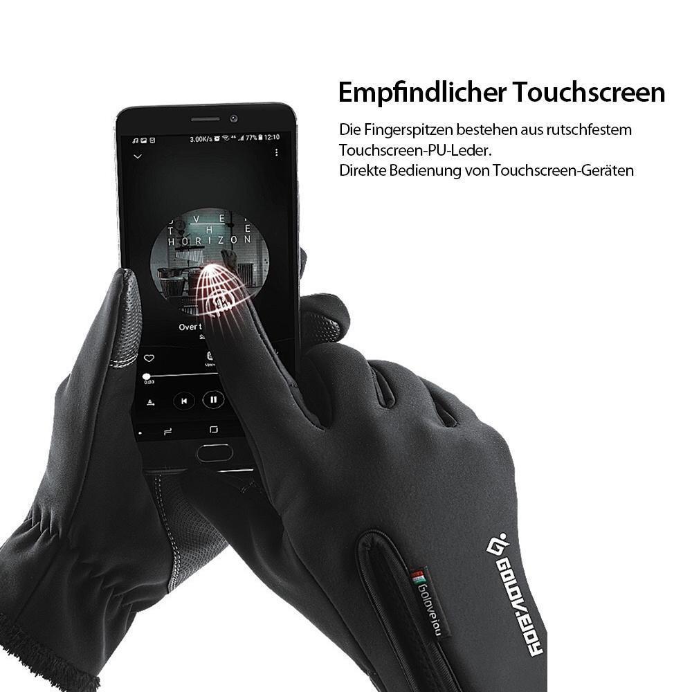 Jagute™Warme wasserdichte Touchscreen-Handschuhe mit Futter