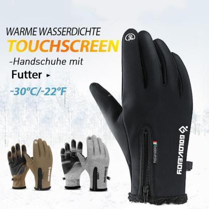 Jagute™Warme wasserdichte Touchscreen-Handschuhe mit Futter