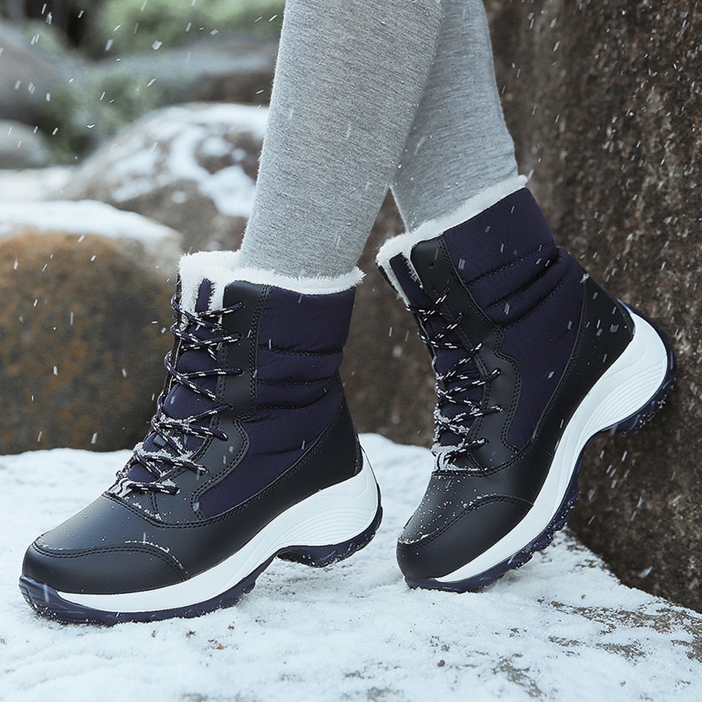 Jagute™ Vlies wild Mittlere Röhre Schneestiefel Baumwollschuhe