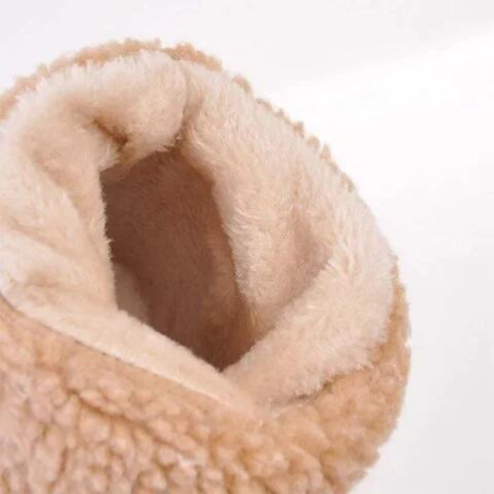 Jagute™ Lammwolle Zwei Arten sich zu kleiden Faltbar Thermostiefel