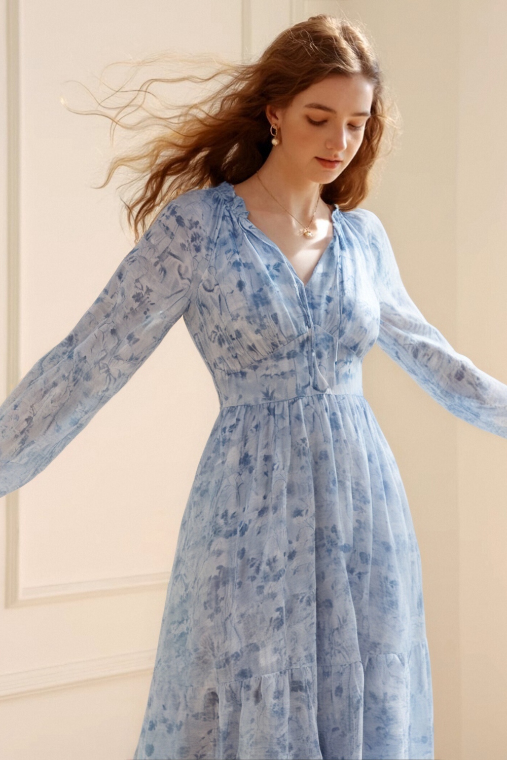 Fresh Floral Dress