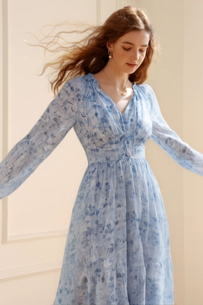 Fresh Floral Dress