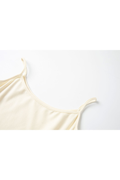 Cotton Suspender Three-Section Dress