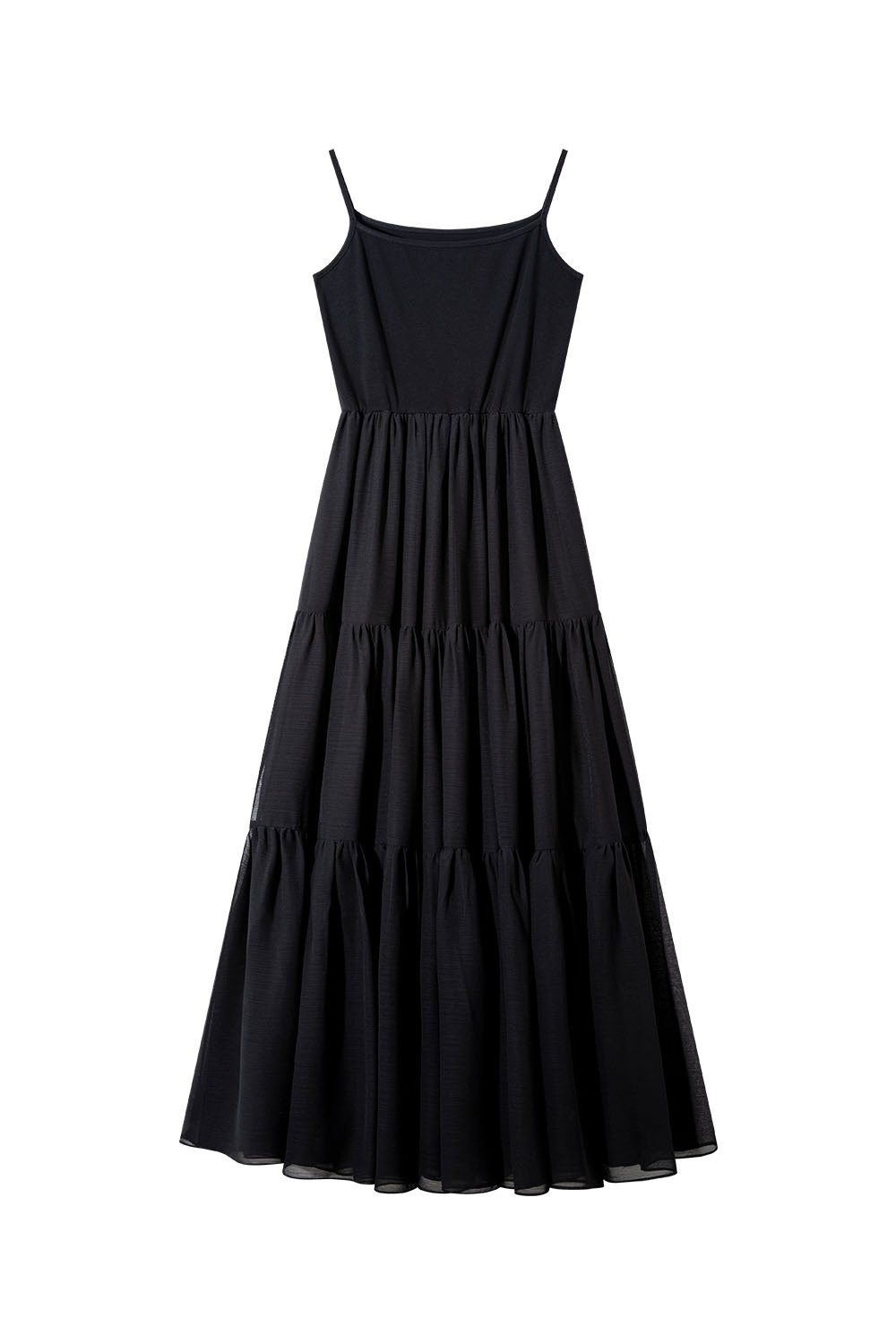 Cotton Suspender Three-Section Dress