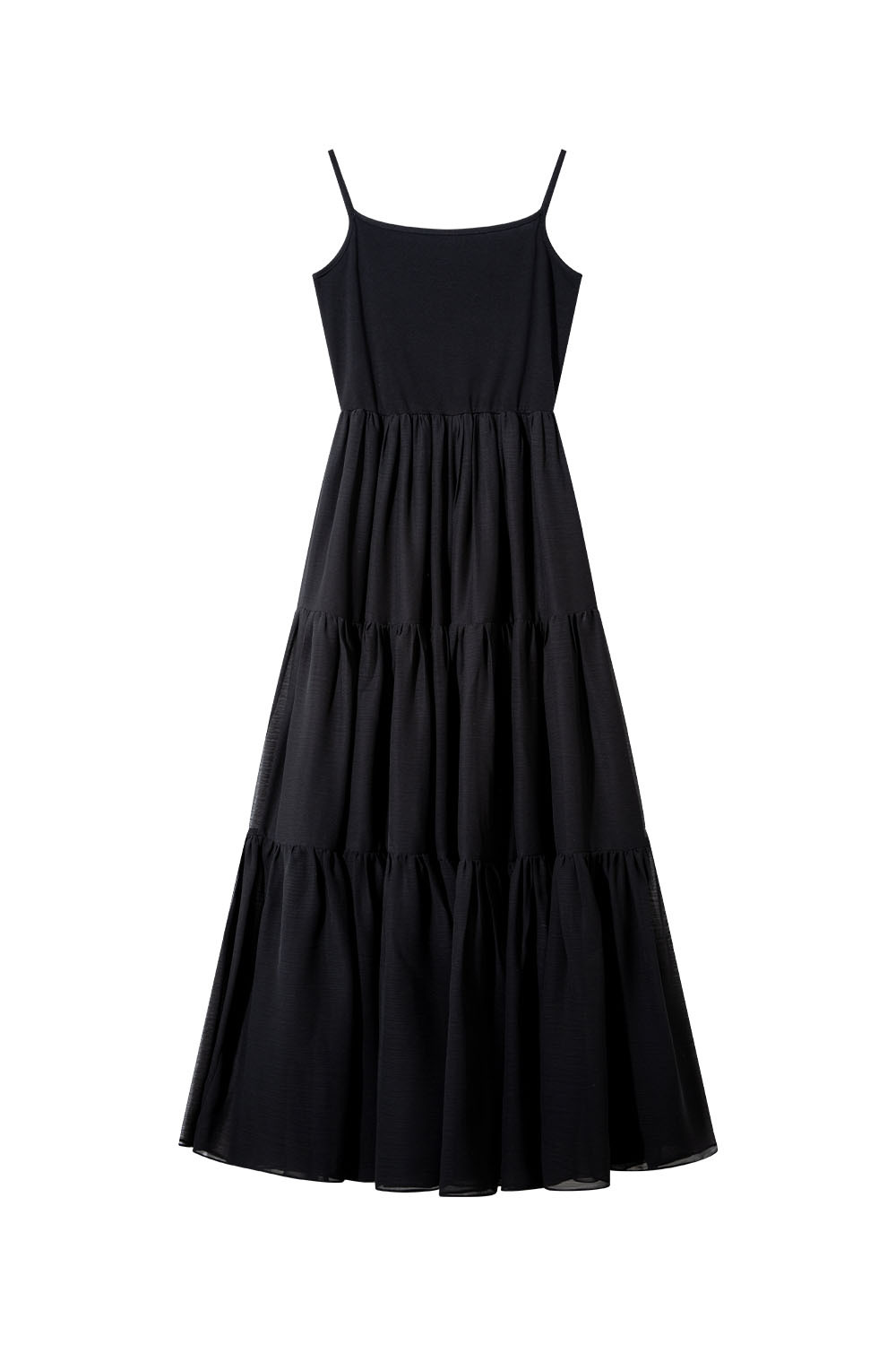 Cotton Suspender Three-Section Dress