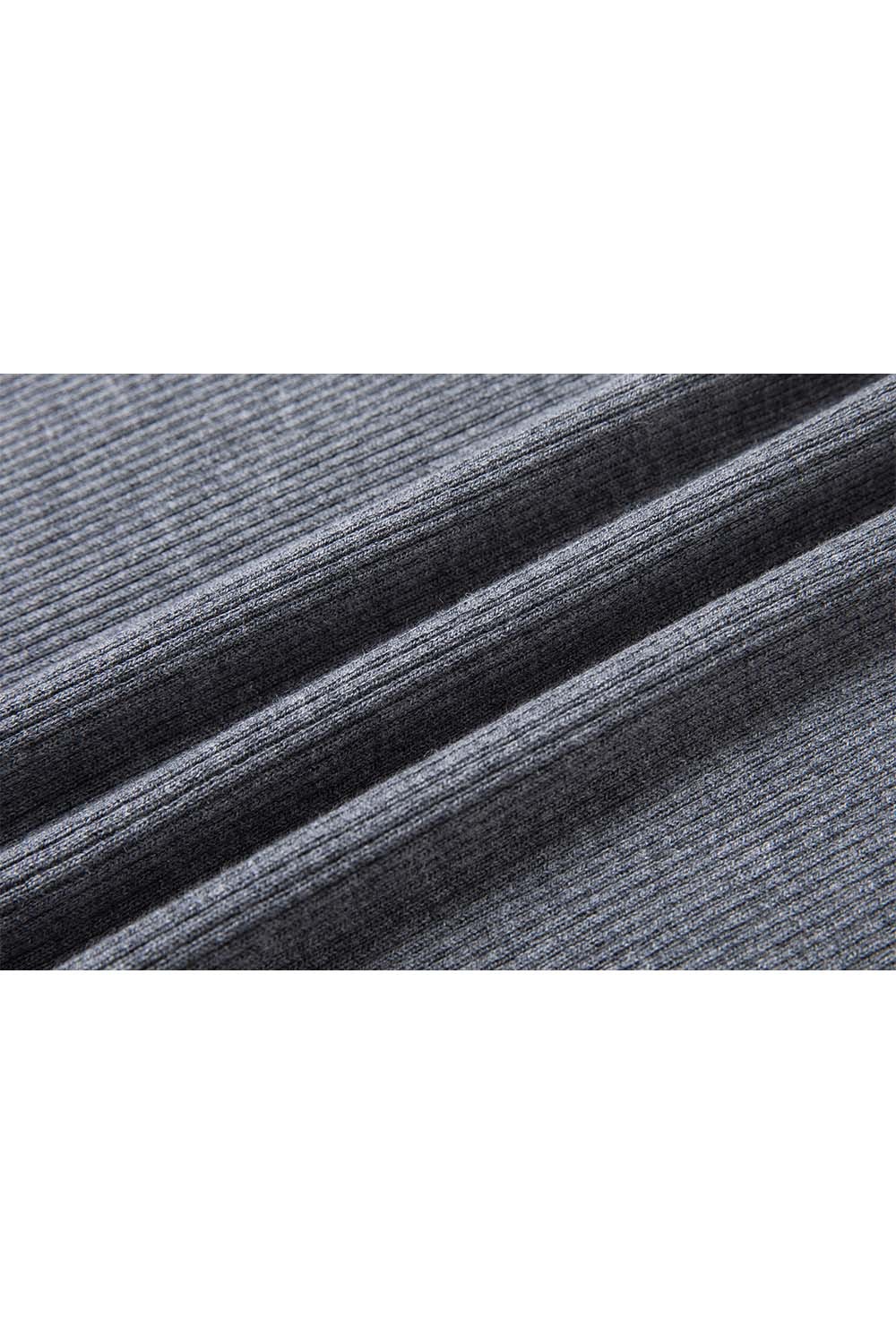 Minimalist Contrast Color Slim Sweater