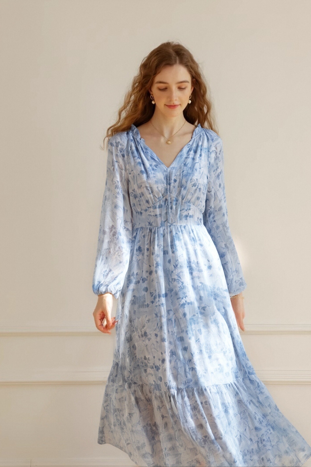 Fresh Floral Dress