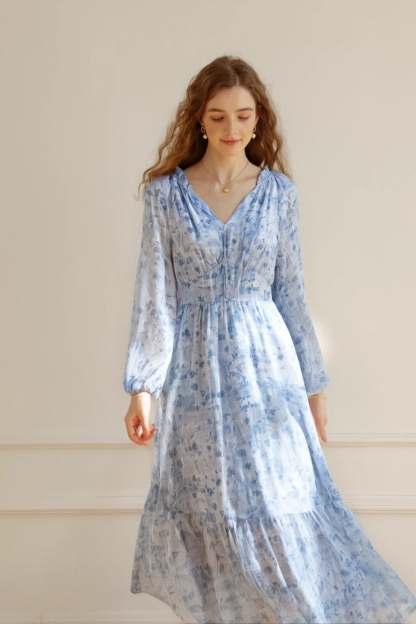 Fresh Floral Dress