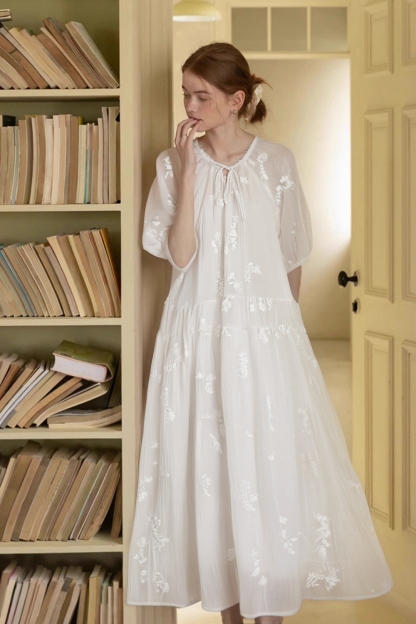 French Holiday Style Dress