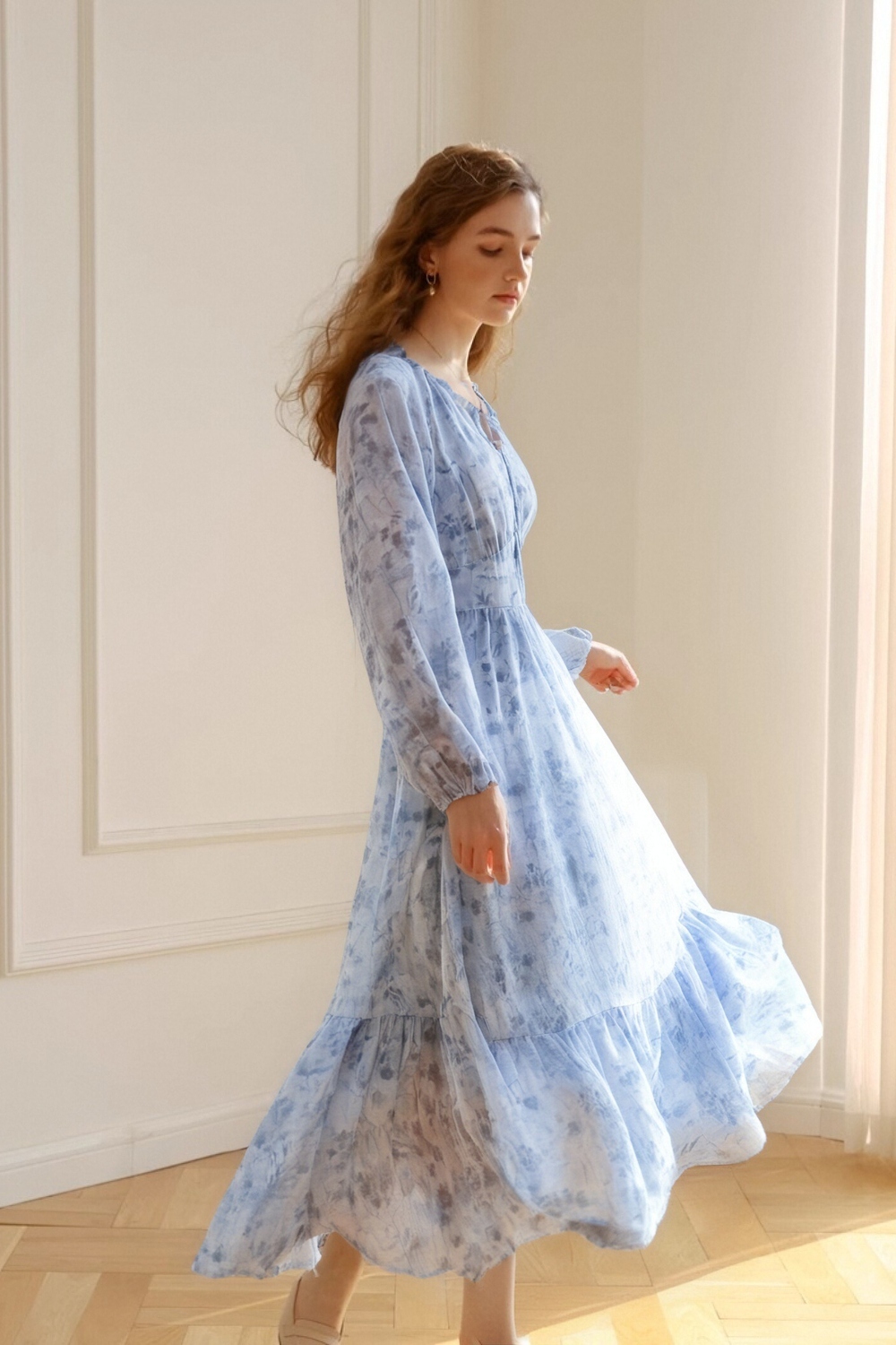 Fresh Floral Dress