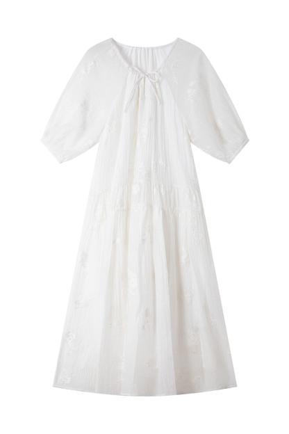 French Holiday Style Dress