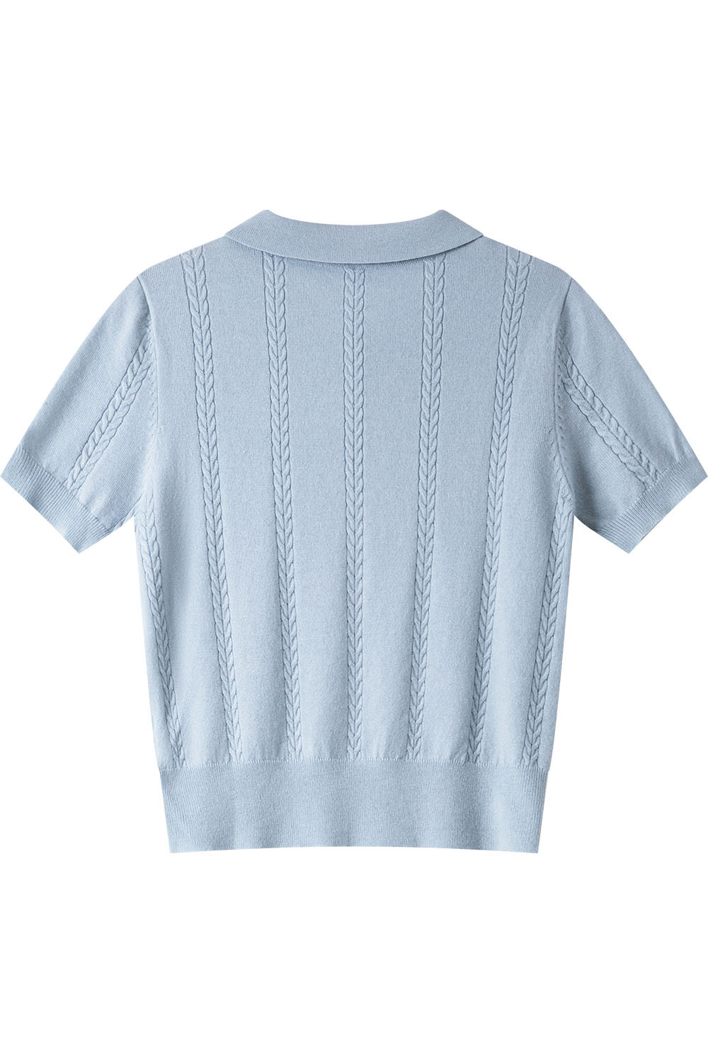 Turn-Neck Straight Sweater