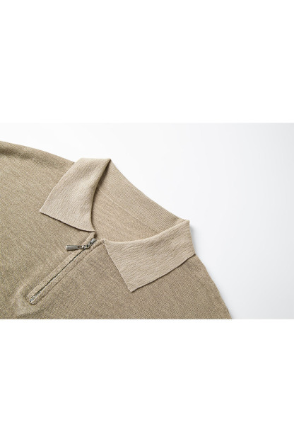 Half-Zip Breathable Sweater