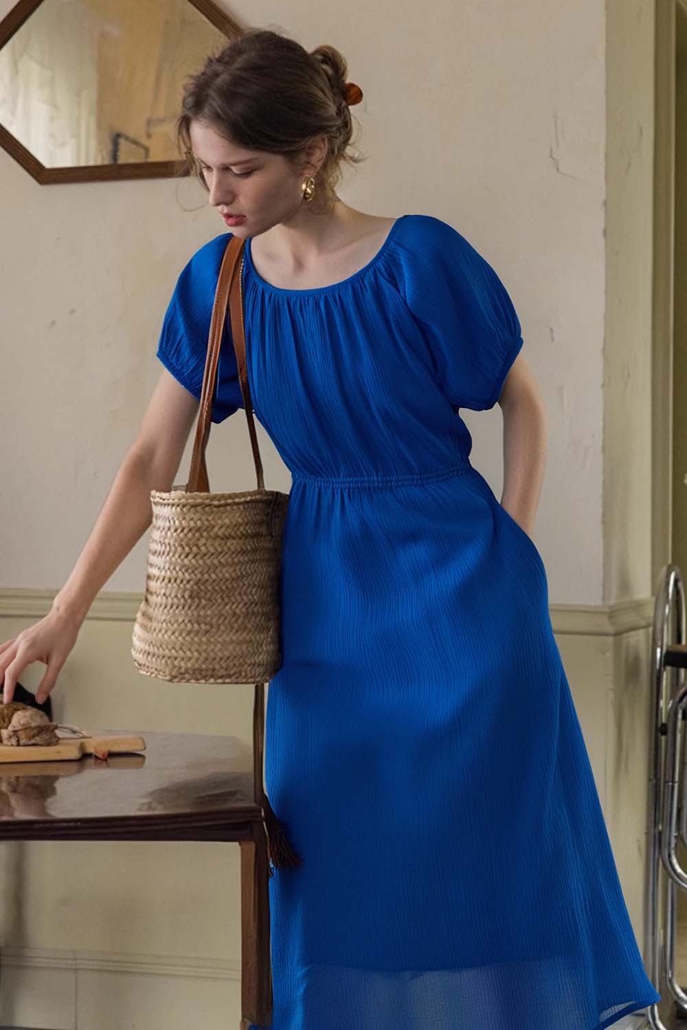 Casual Loose Chiffon Dress
