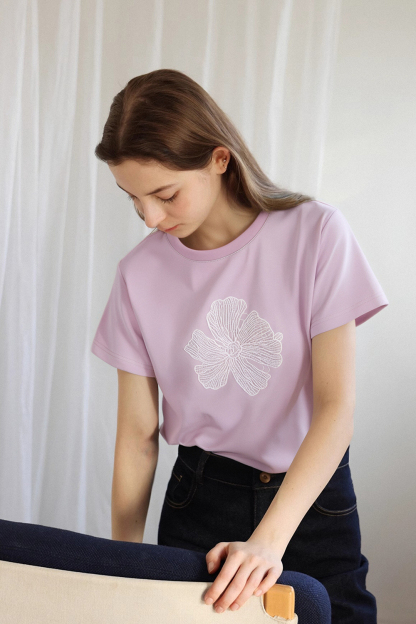 Lace Flower T-Shirt