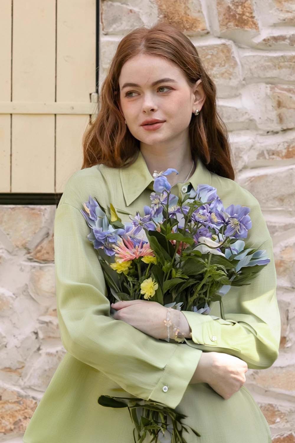 100% Ramie Loose Shirt
