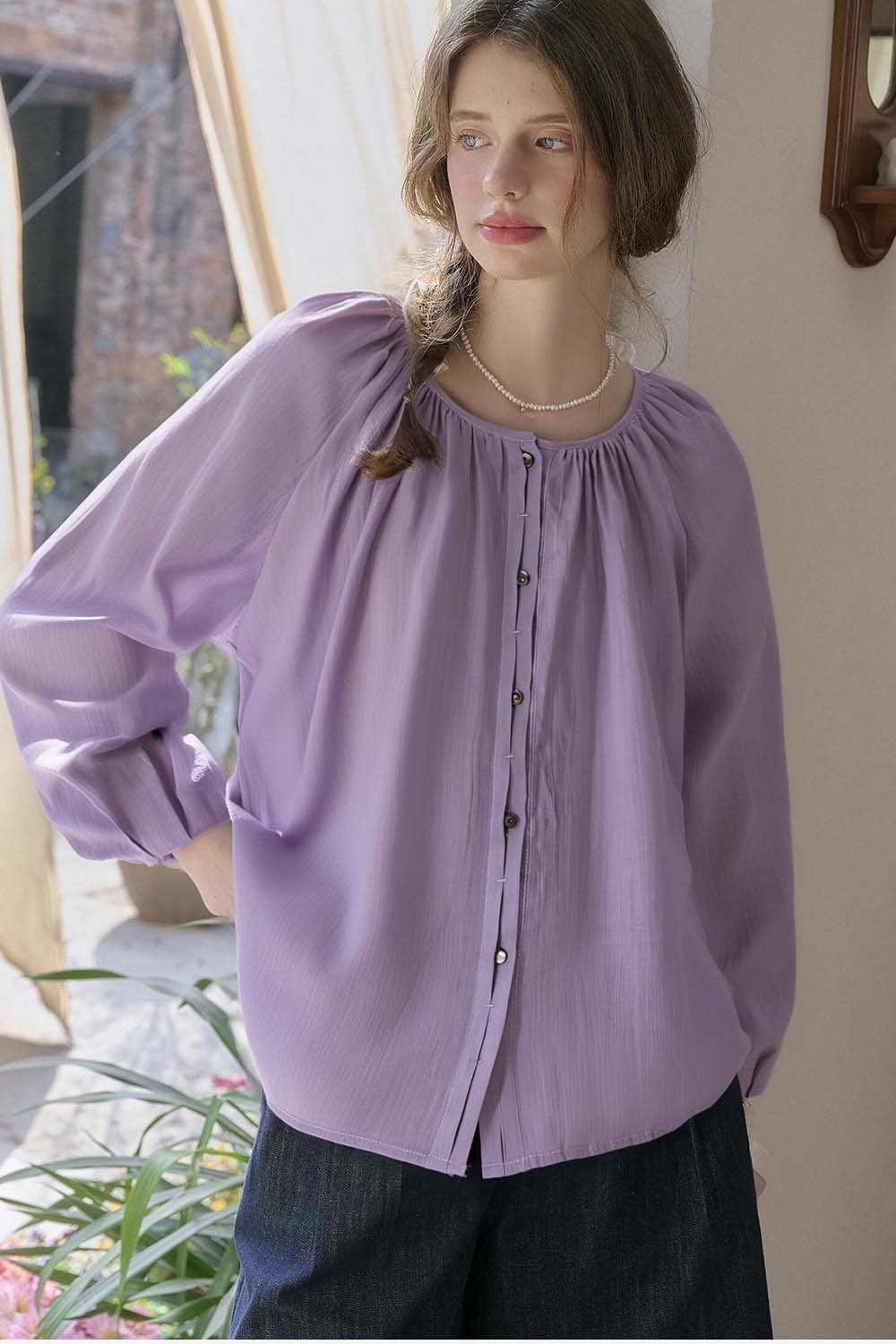 Cool Breathable Cotton And Linen Shirt