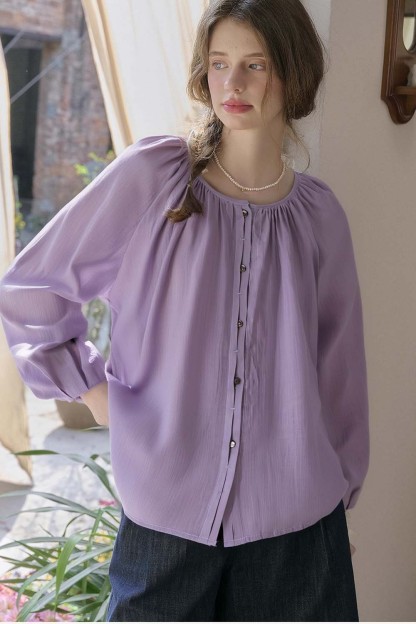Cool Breathable Cotton And Linen Shirt