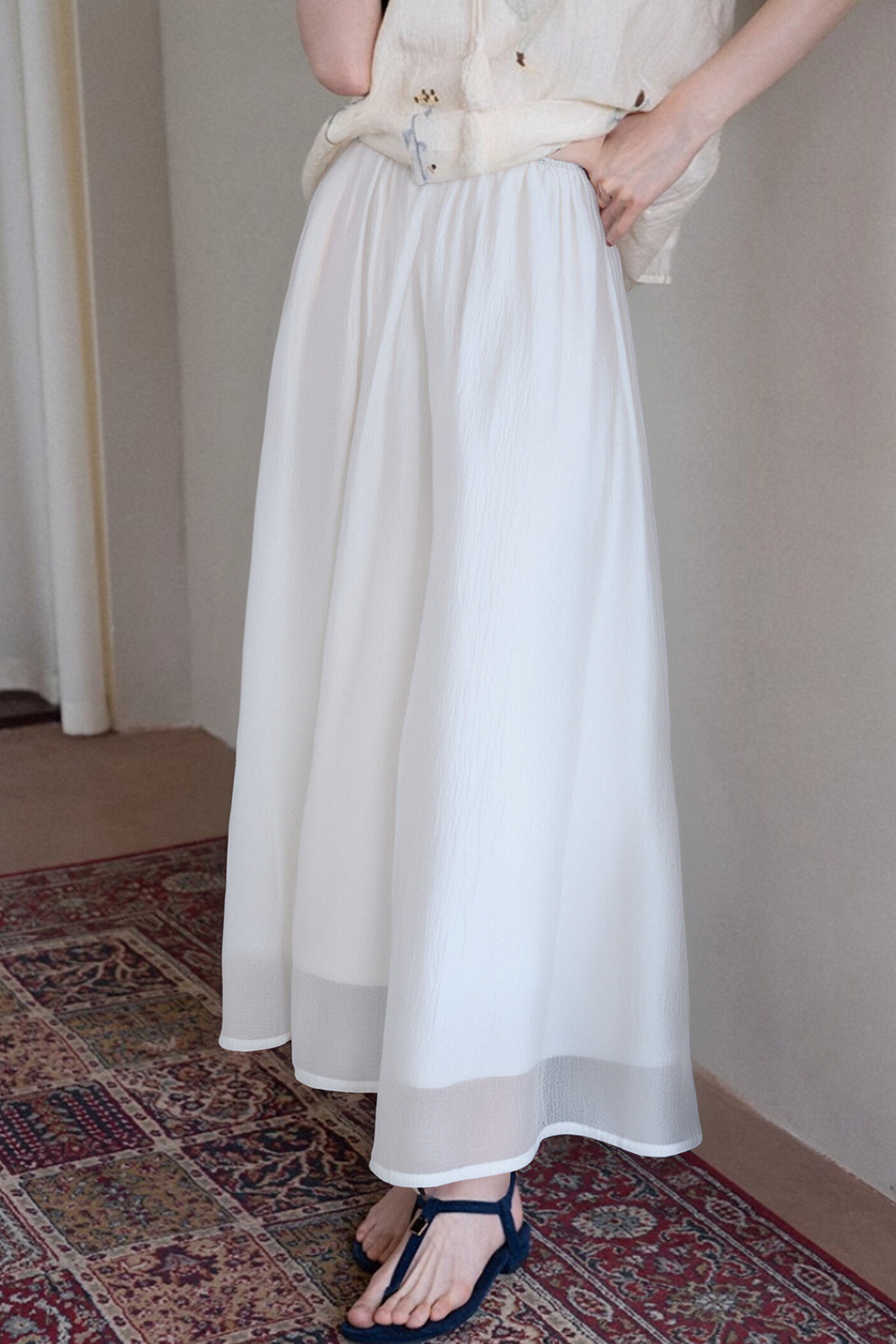 Elegant Three-Layer Skirt