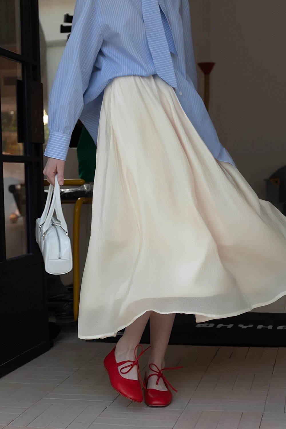 Elegant Three-Layer Skirt