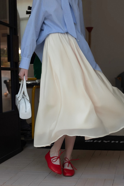 Elegant Three-Layer Skirt