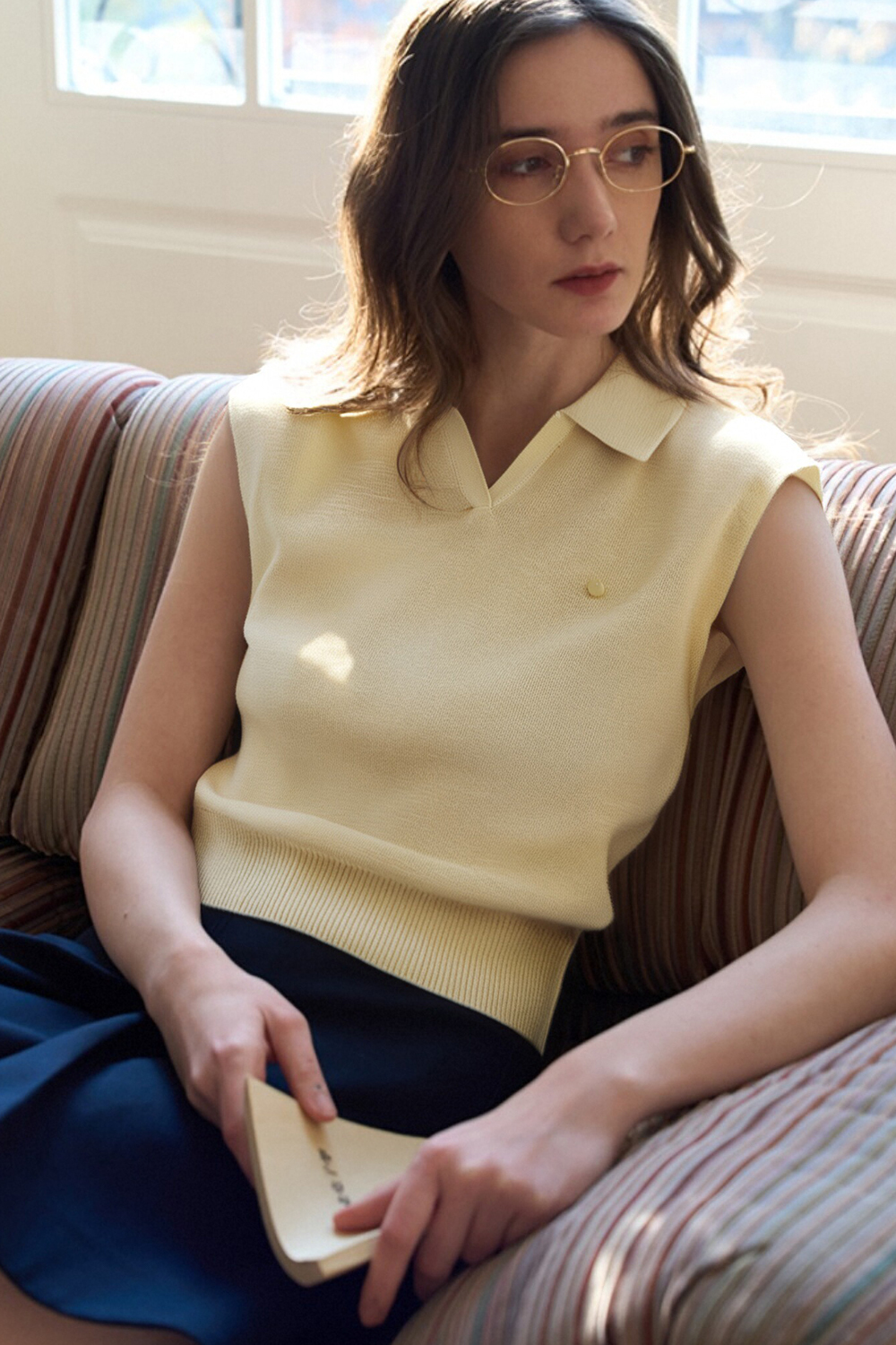 Casual Sleeveless Sweater