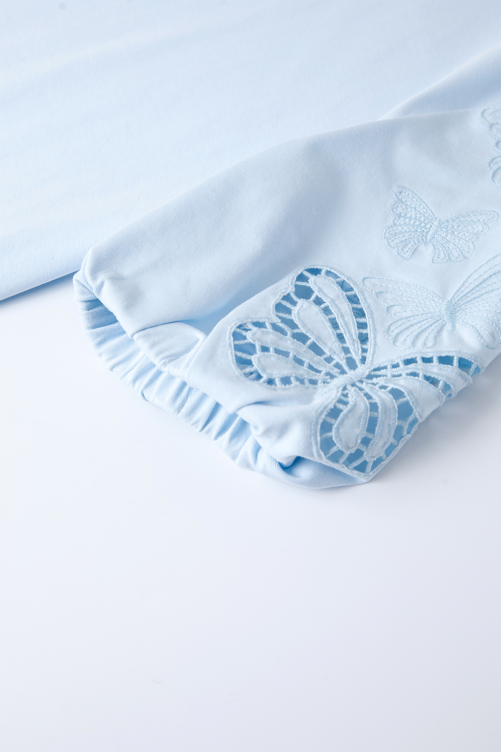 Butterfly Hollow Sleeve T-Shirt