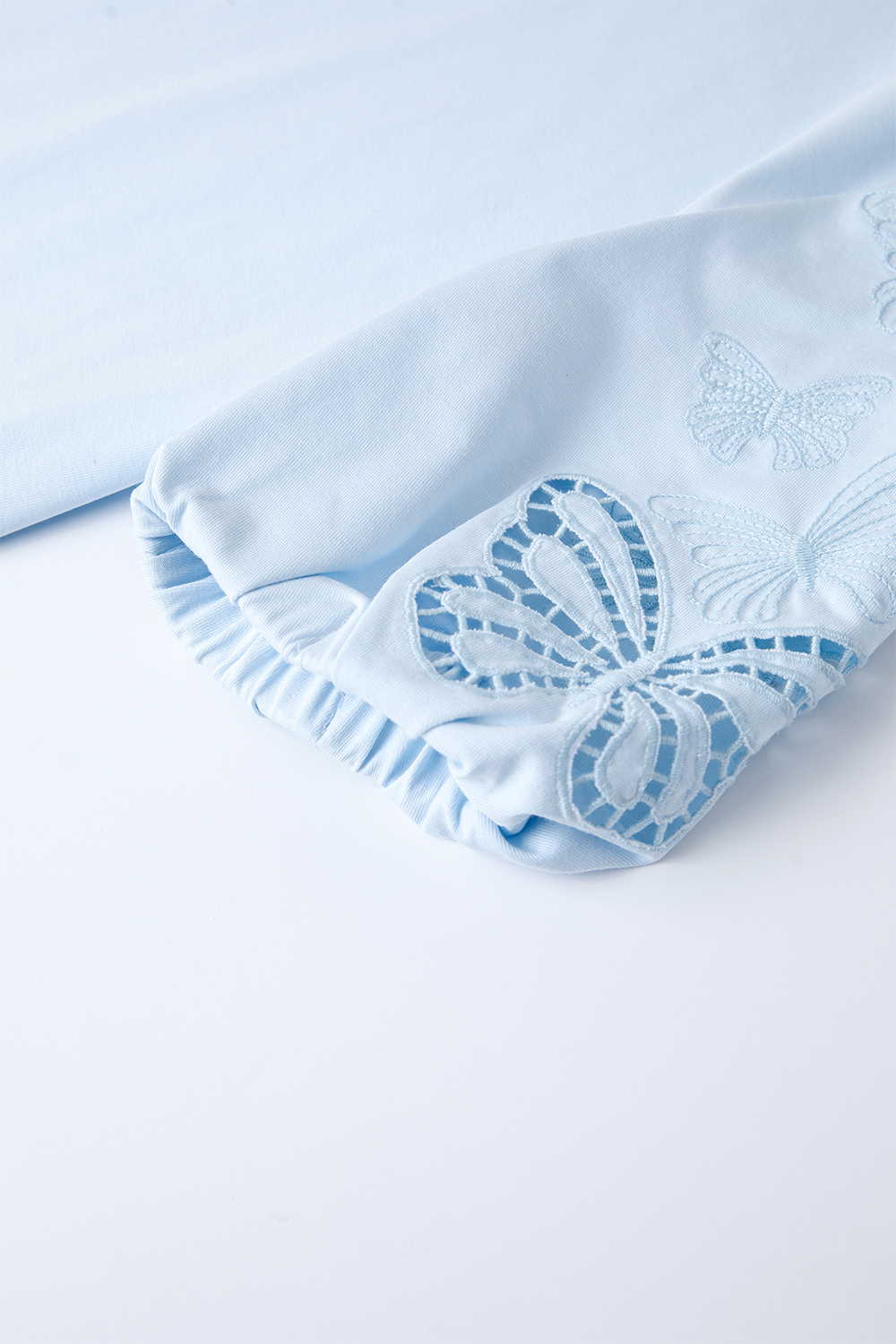 Butterfly Hollow Sleeve T-Shirt