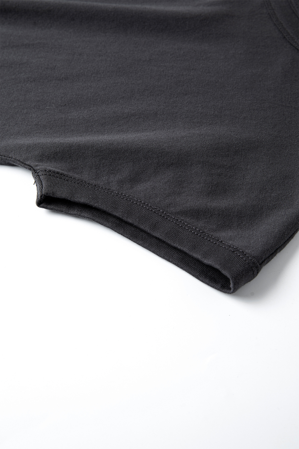 Round Neck Raglan Solid Color T-Shirt