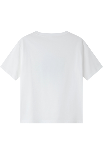 Pure Cotton Time Print T-Shirt