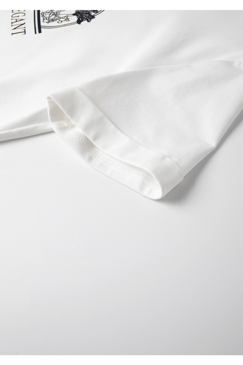 Cotton Printed Straight T-Shirt