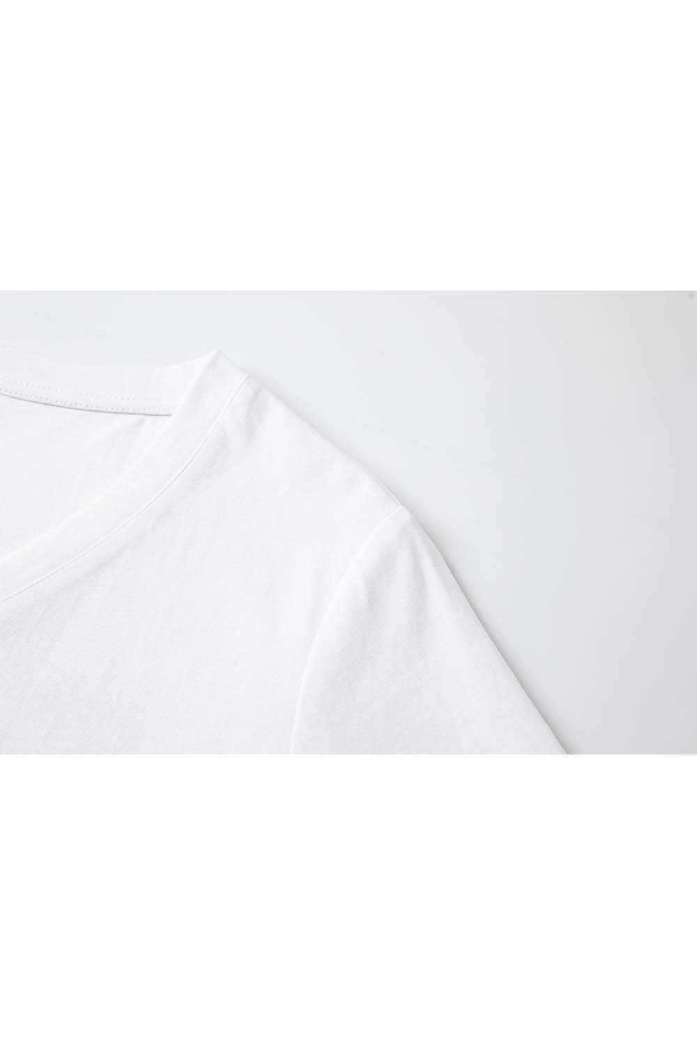 Pure Color V-Neck Casual T-Shirt
