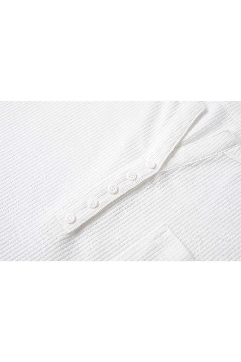 Round Neck Half-Open Loose T-Shirt