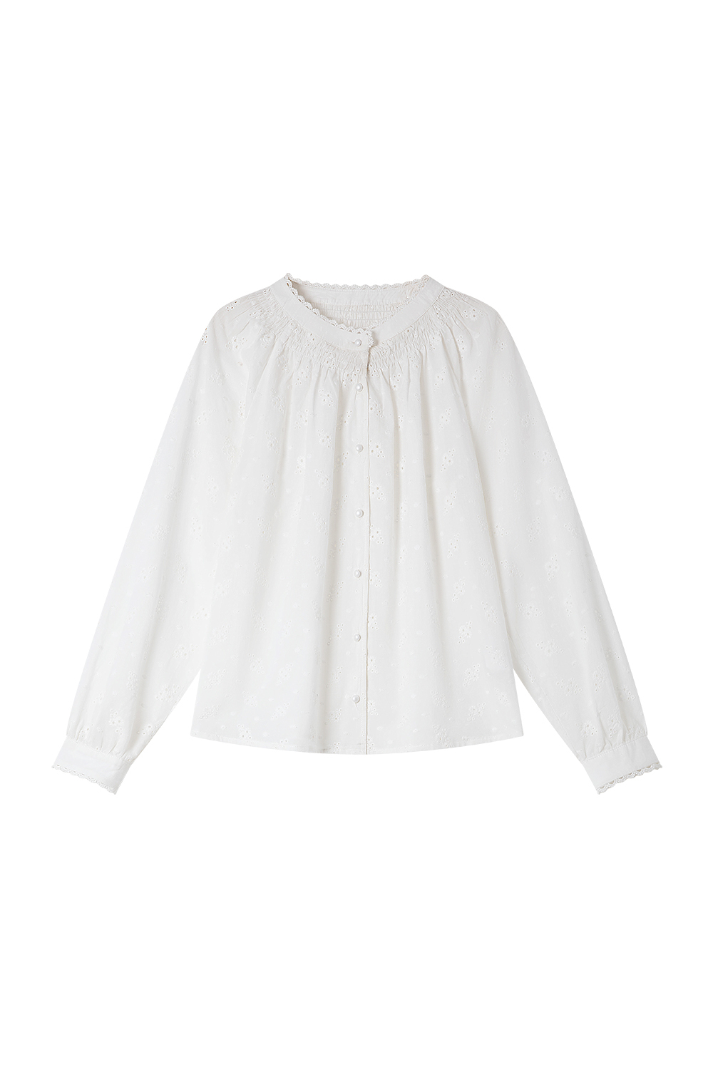 Cotton Embroidered Shirt