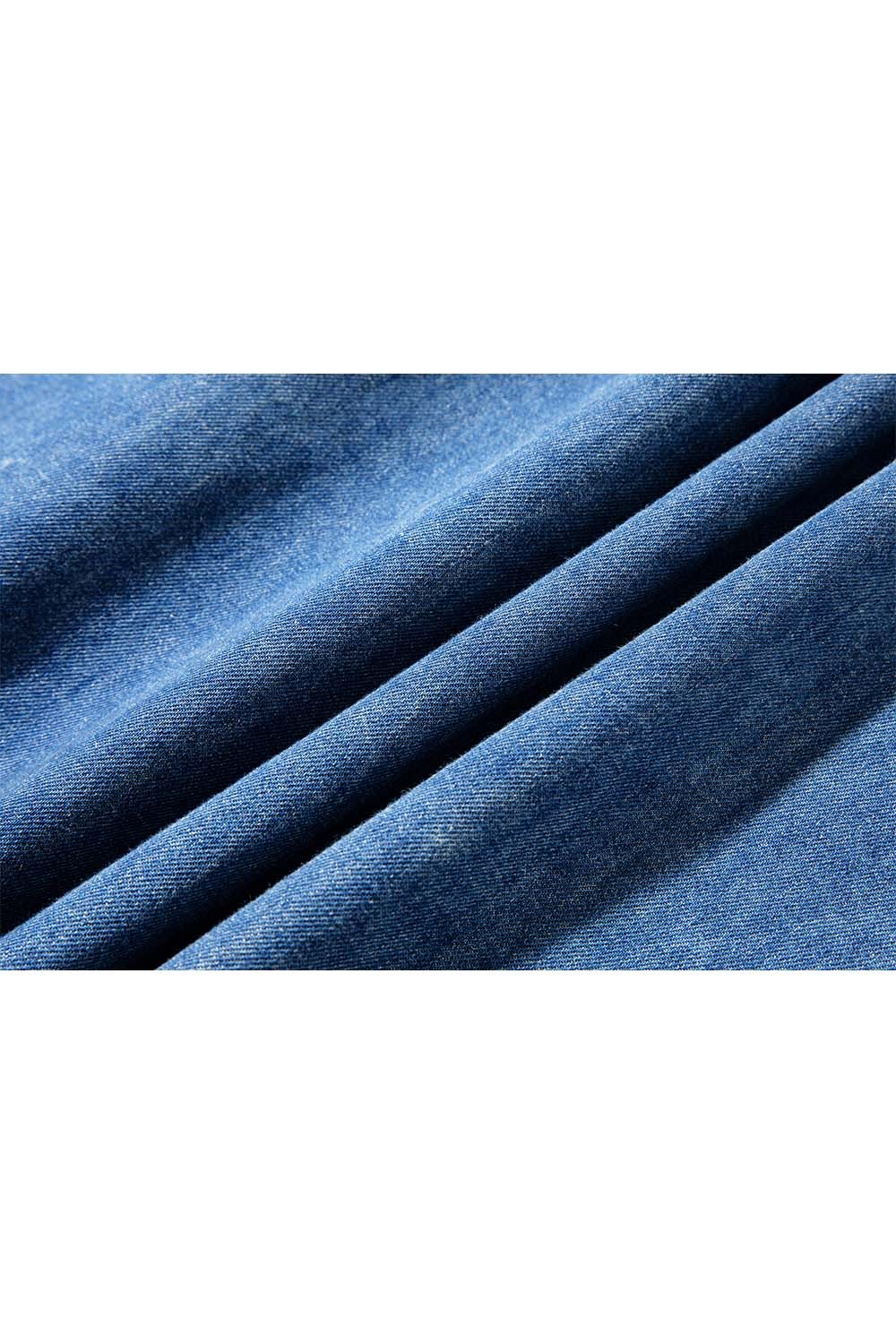 Cotton Loose Denim Dress