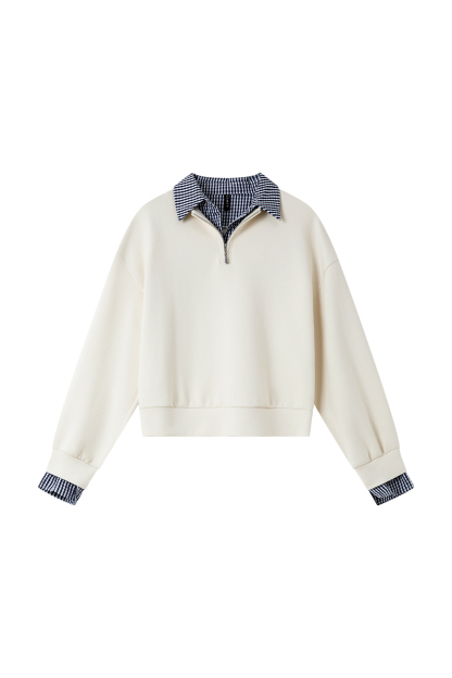 Cotton Two-Piece Sweatshirt