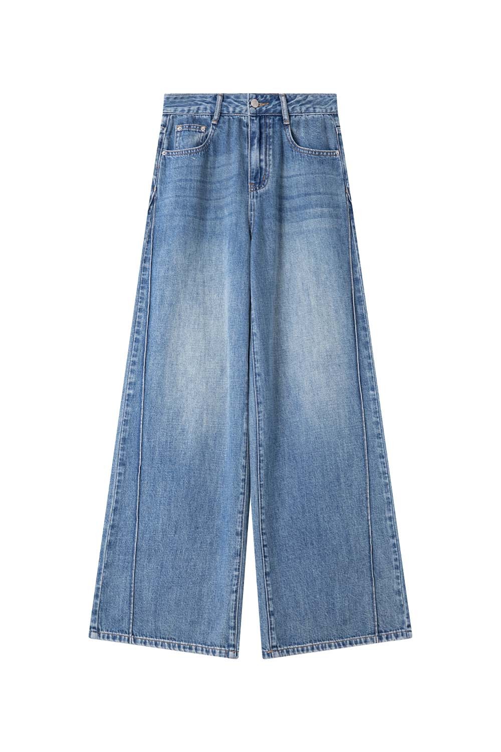 High Waist Wide Leg Jeans