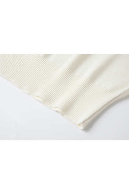 Sleeveless Round Neck Sweater