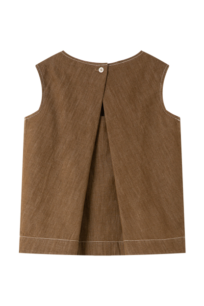 Cross Hollow Design Vest