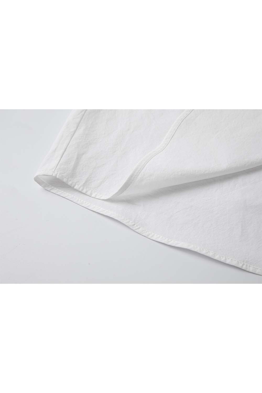 Mid-Waist Solid Color Elegant Shirt