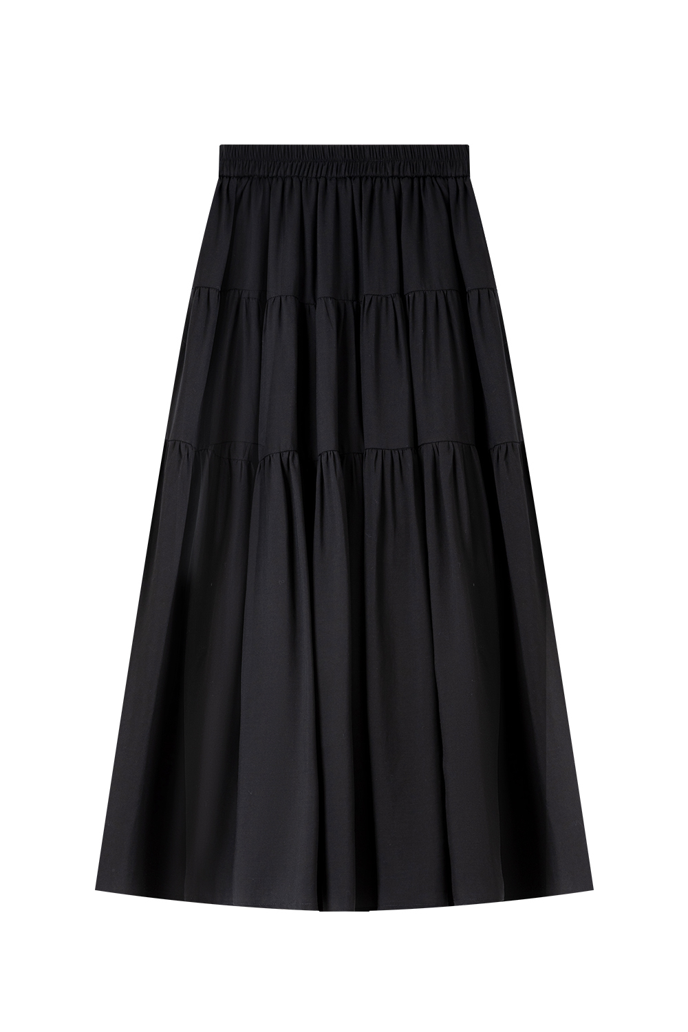 Minimalist Style Patchwork Skirt