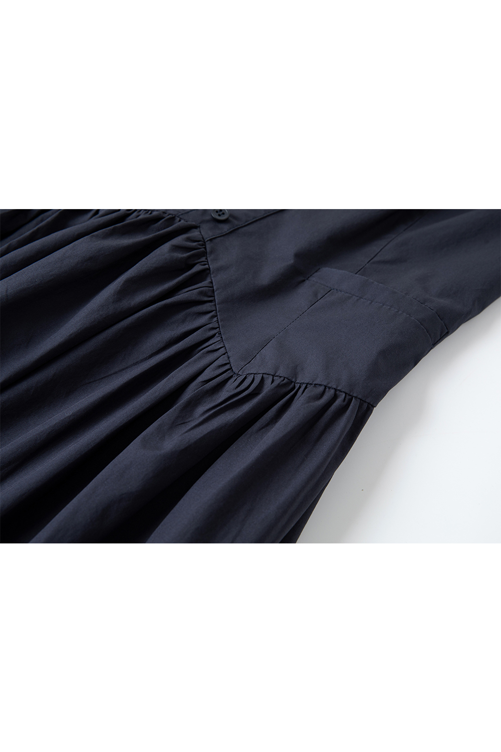 Solid Loose Cotton Dress