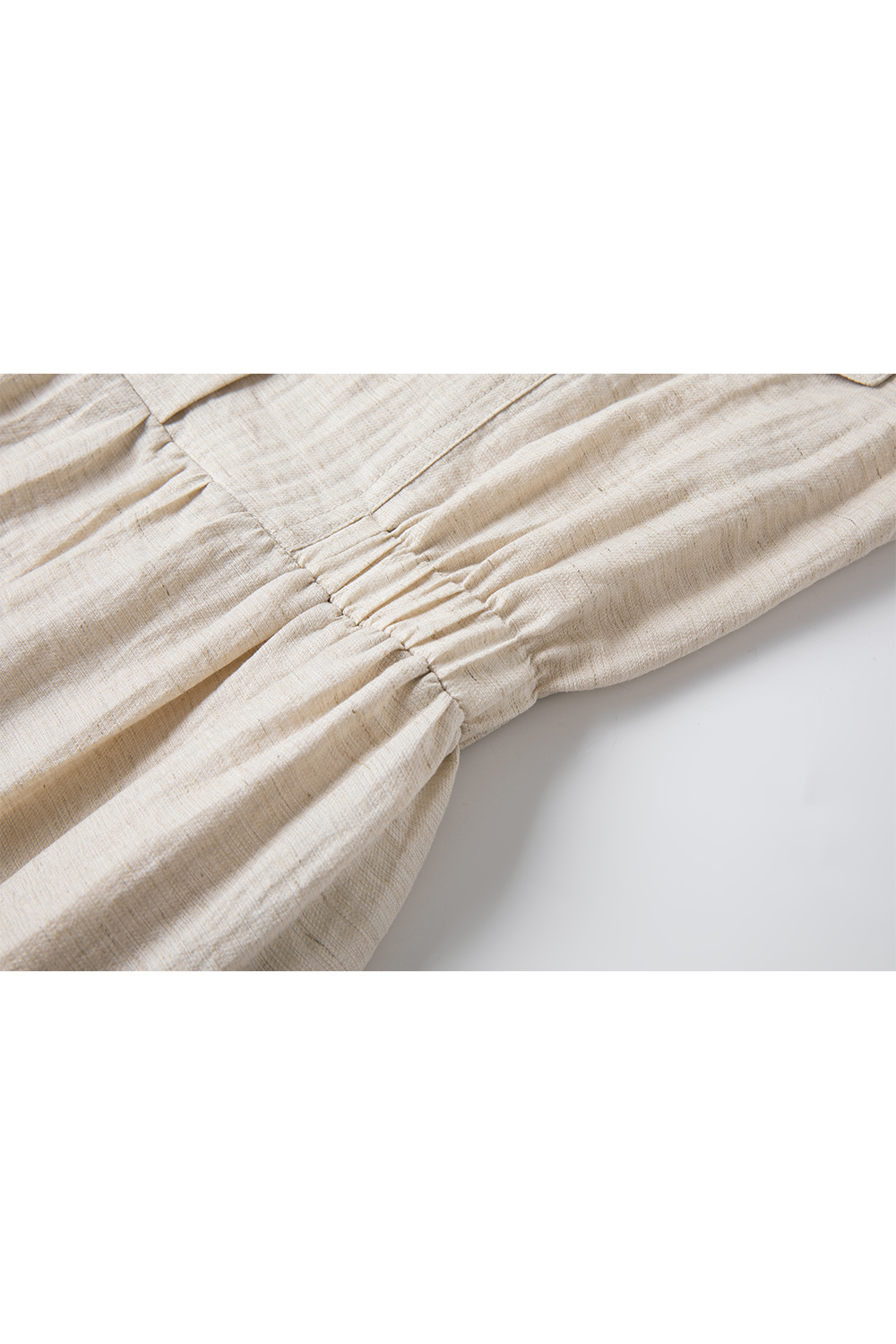 Lapel Shirt A-Line Dress