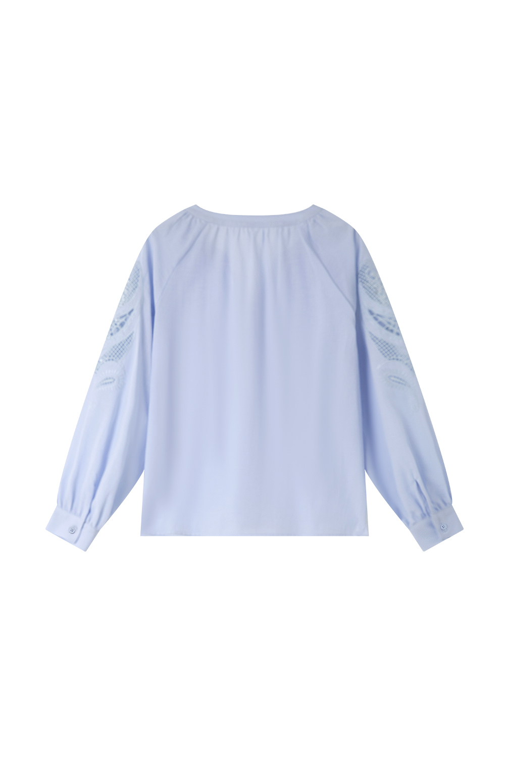 French Hollow Embroidered Shirt
