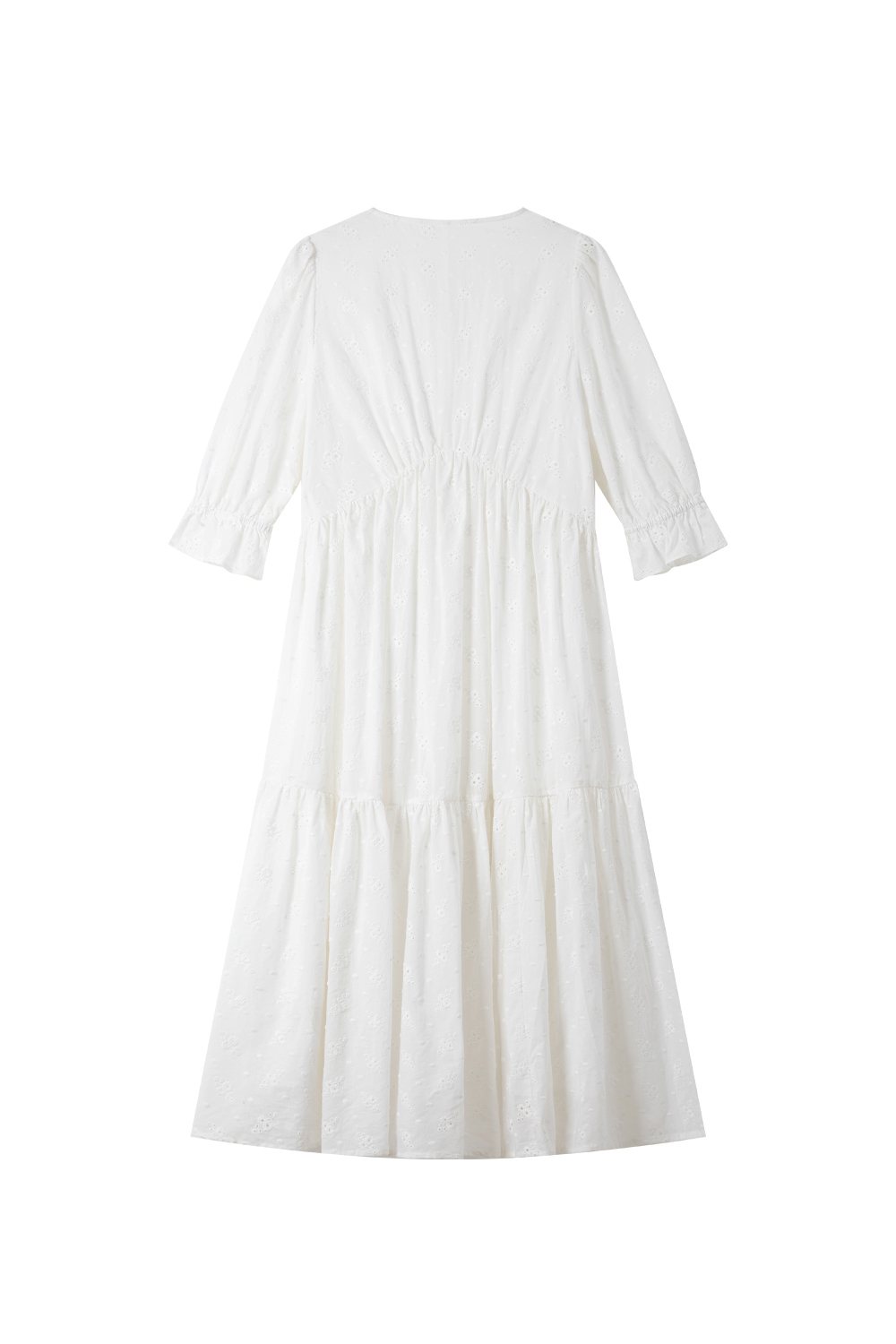 White Broderie Anglaise Dress