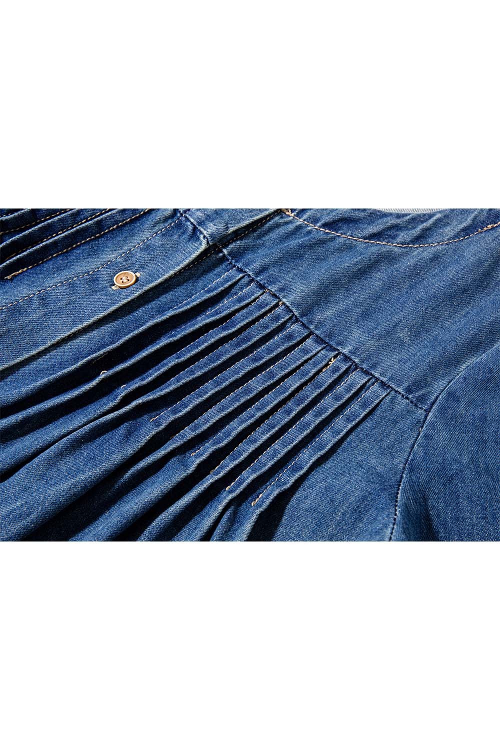 Cotton Loose Denim Dress
