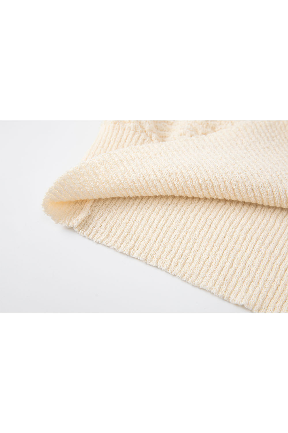 Textured Sleeveless Sweater